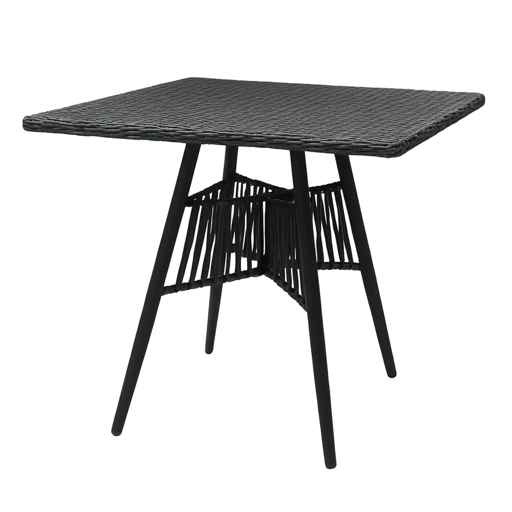 میز مربع تمام بافت موناکو