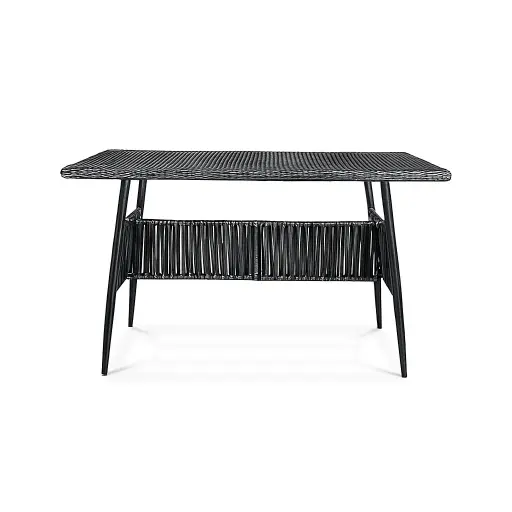 میز مستطیل تمام بافت موناکو